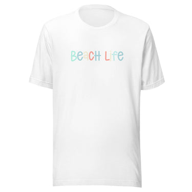 Beach Life Unisex Tee New England Trading Co White